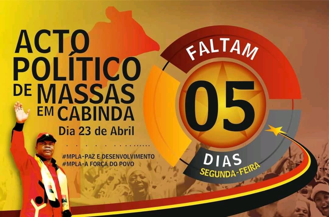 Acto Político de massas em Cabinda